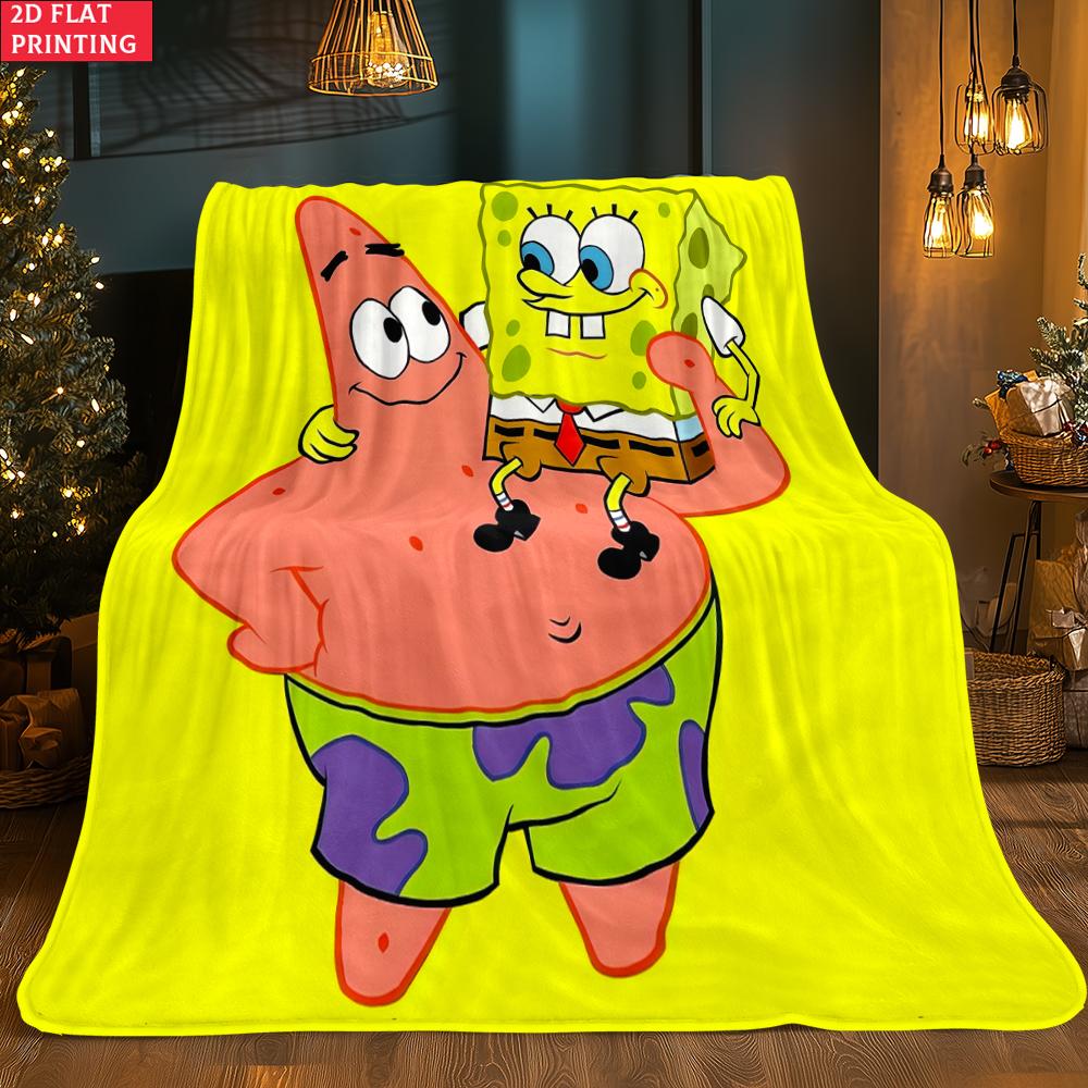 Best Friends Thin Flannel Blanket for Bedrooms,Living Rooms,Sofas Blankets,Lunch Breaks,Picnics,blankets Fluffy