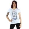 Disney Womens/Ladies Frozen Elsa Sketch Mono Cotton T-Shirt