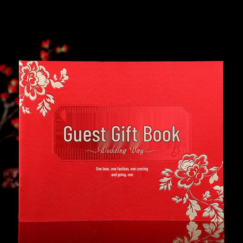 Joyful Guest Gift Registry: Wedding Supplies Sign-in & Money Log