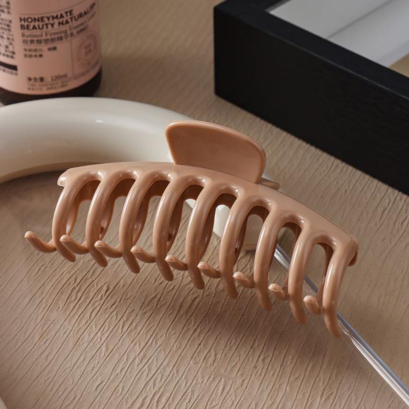 Soft Silicone Hairpin Shark Clip Hairpin Soft Anti-Collision Back Head Clip Anti-Fall Durable Butterfly Keel Clip