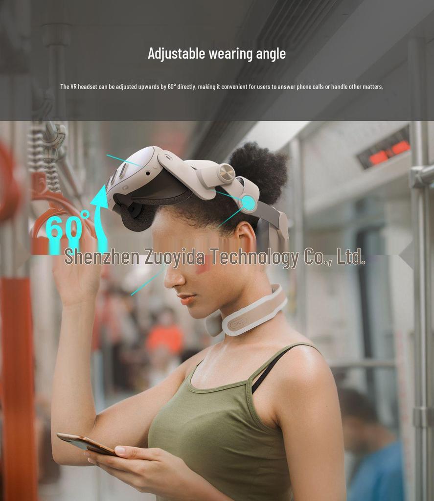 Quest3 S Elite Headband Power Version - VR Battery Accessory