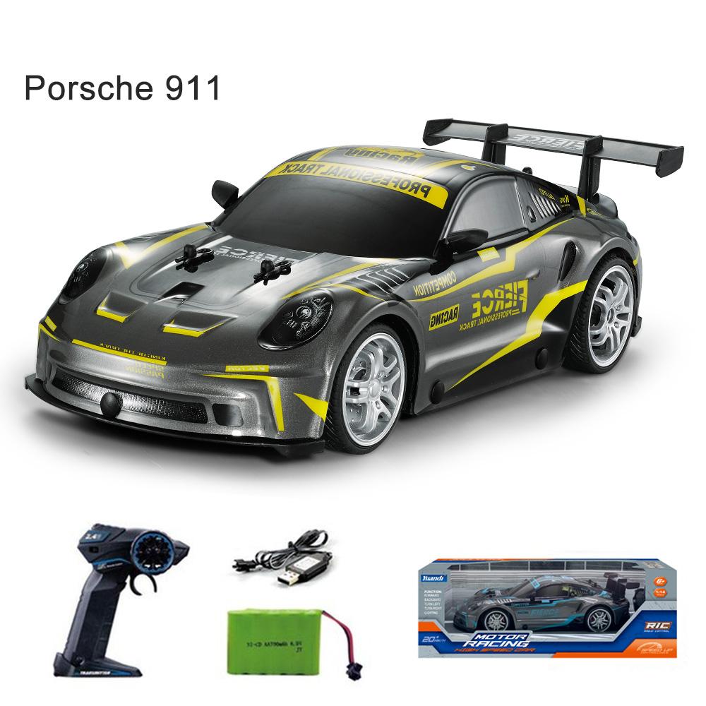 New 2.4G High Speed RC Vechicle Sport Trucks1:14 RC Car Cars Model 4-wheel Drive Remote Control Cars and Trucks Drift Racing Toys with Cool Led Light