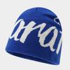 European and American Street Alphabet Jacquard Double-sided Knitted Hat Men and Women Hip-hop Skateboard Hip-hop Pullover Hat Autumn and Winter Cold
