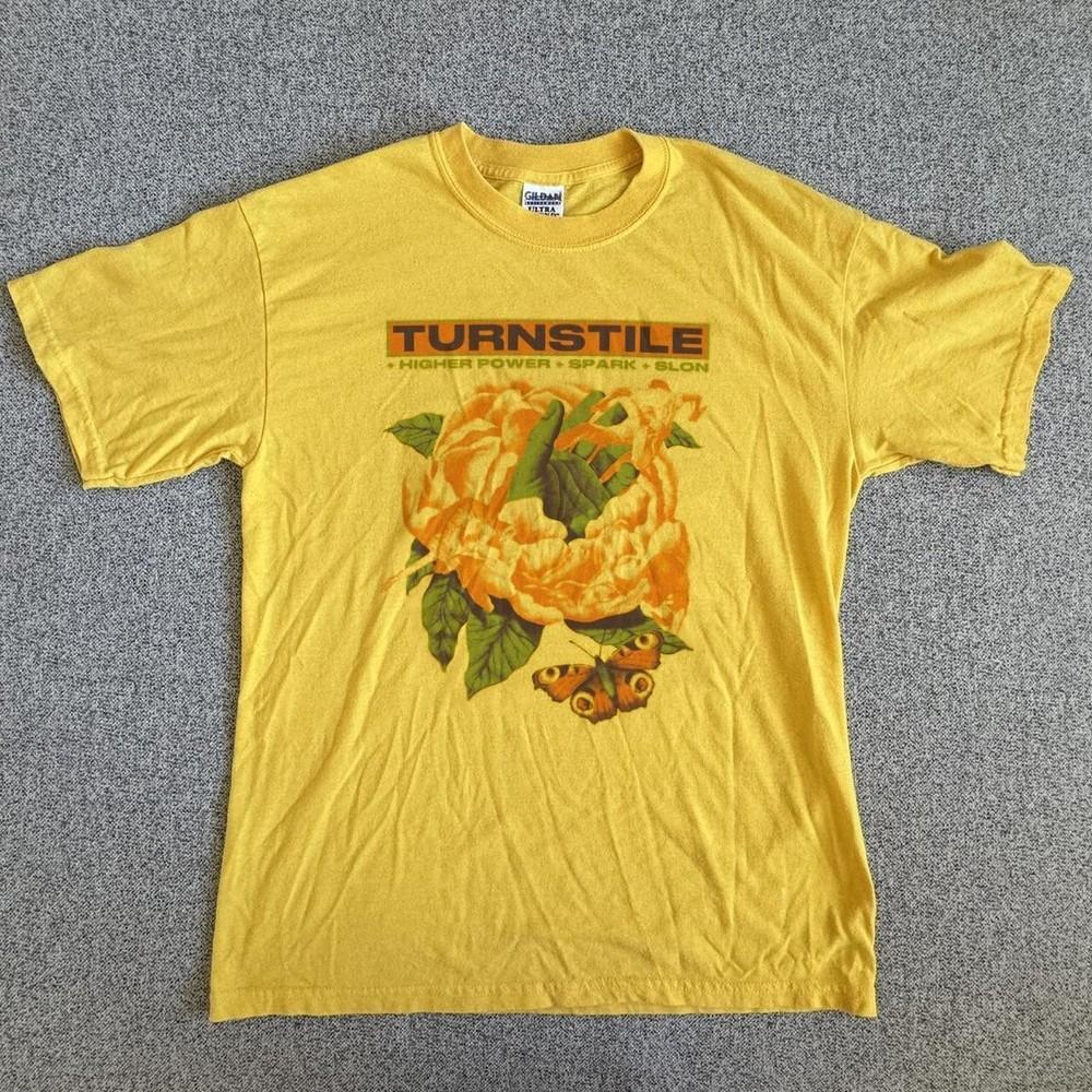 Vintage Turnstile rock music band short sleeve daisy color shirt KV34863 Unisex T-Shirt XXXL