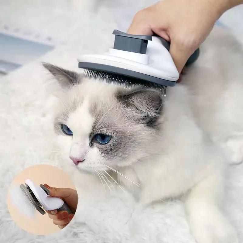 Beauty Brush Pet Pets  Accessories Cats Supplies Dog and Cats Anti-slip Hair Removal Brush Dog Grooming Equipment Products