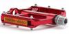 CXWXC Red Aluminum Reflective Machined Platform Bicycle Pedals
