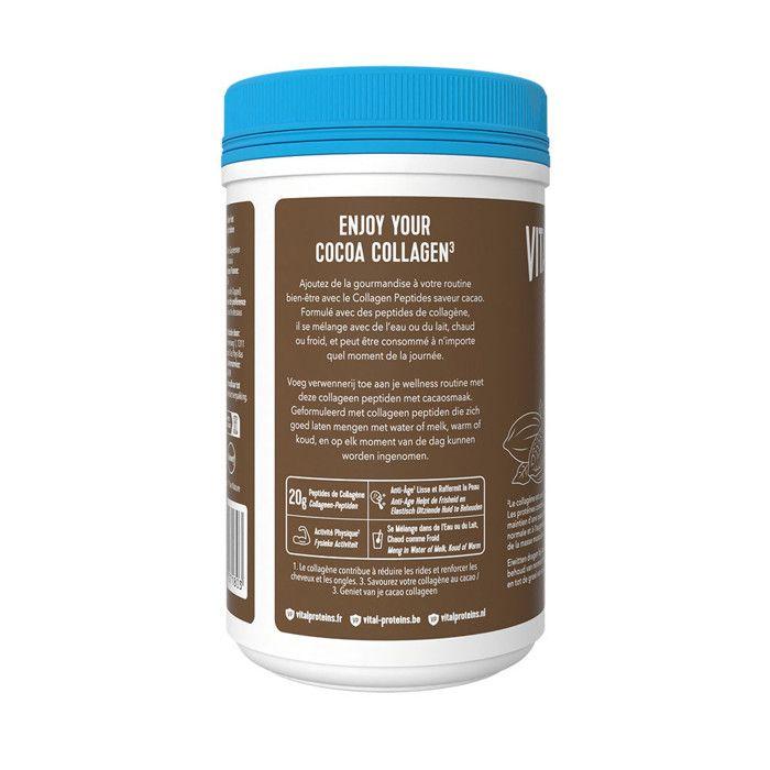 Vital Proteins Peptides de Collagène - Saveur Cacao - 297 g