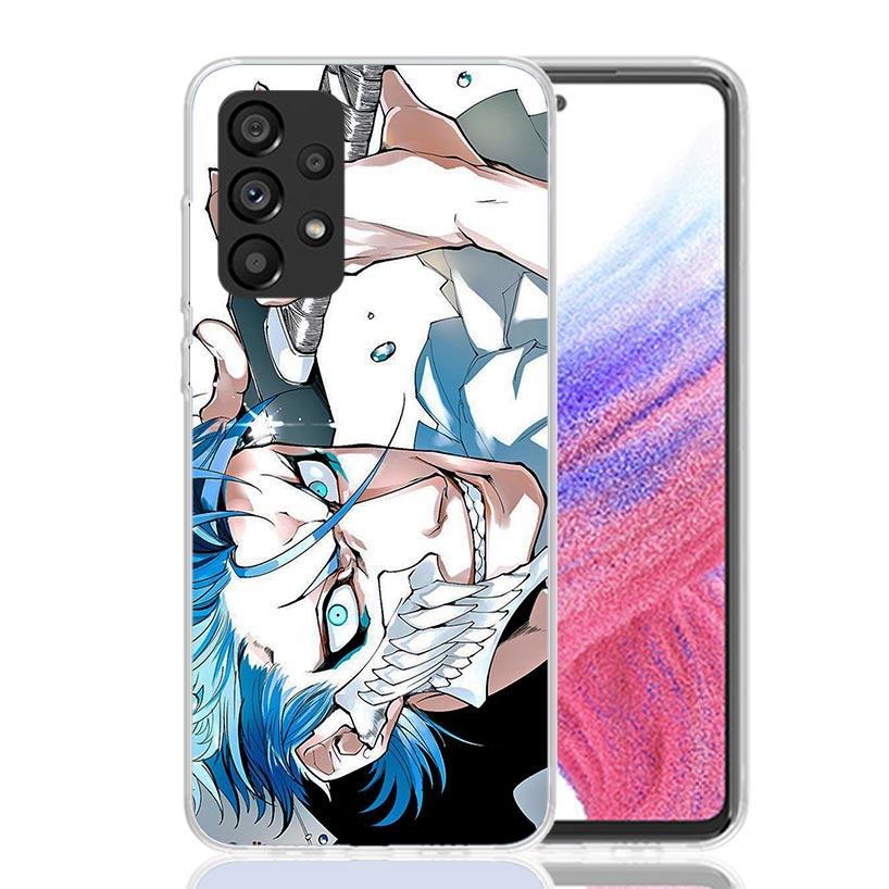 Bleach Grimmjow Phone Case For Samsung Galaxy A13 A14 A15 A16 A17 A53 A54 A55 A56 A33 A34 A35 A36 A23 A24 A25 A26 A05S A04S Gala