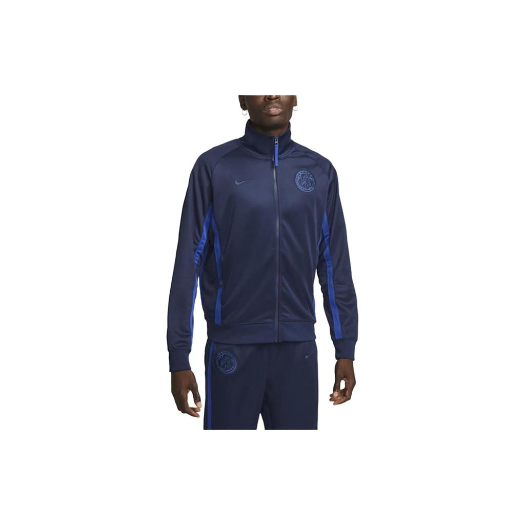 New Nike Chelsea FC Jackets Coats Men's Marine Blue DN1528-419