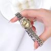 Premium Log Type Women'S Watch Light Luxury Niche Calendar Luminous Waterproof Watch Women'S Business Quartz Watch