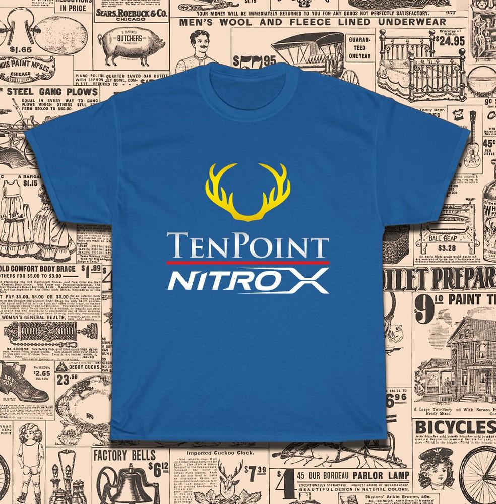 New TenPoint Crossbow Logo Men039s TShirt American Size S5XL TShirt Unisex T-Shirt XXXL