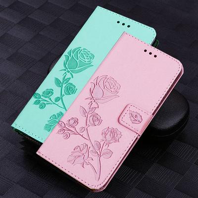 Luxury Rose Flower Leather Flip Case For Samsung Galaxy A04S A54 A53 S21 S22 S23 Ultra Plus Xiaomi Poco X5 Pro iPhone 14 13 12 11 Pro Max Wallet Cover