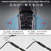 HUAJUN 4.3 inch monitor side camera monitor set side blind