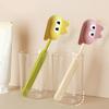 5Pcs Dustproof Cat Shaped Toothbrush Head Holder Toothbrush Head Protective Cover  Travel