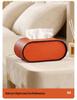 Elegant Leather Tissue Box for Home and Car – Oval Design for Easy Pull-Out