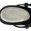 Lanvin (38) Sandalias de Mujer con Cordones Negras
