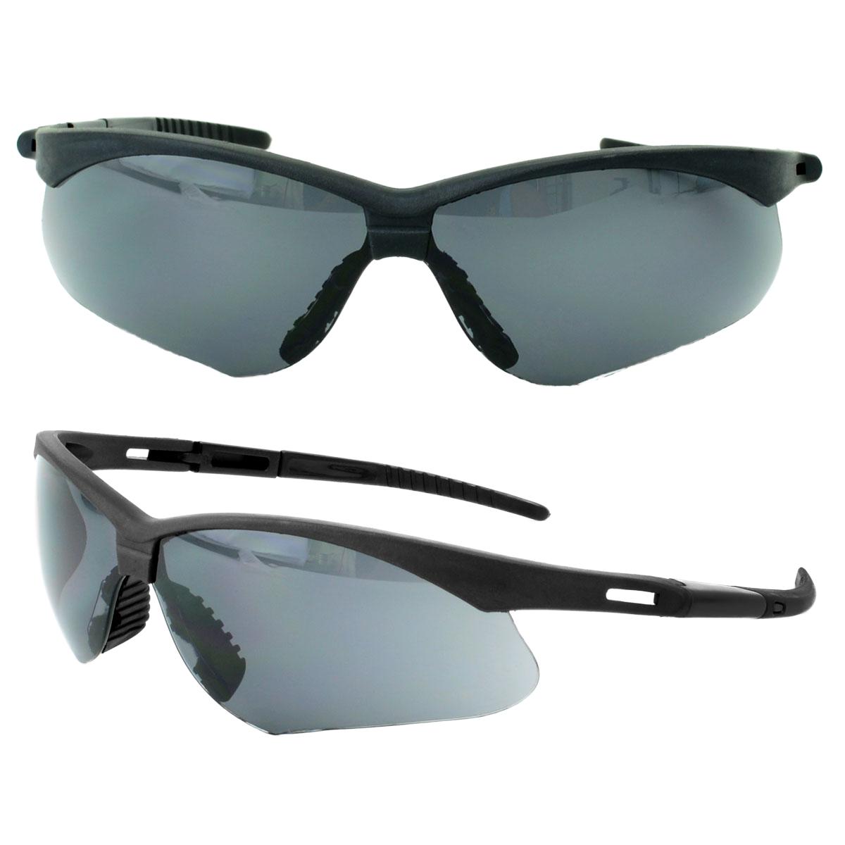Xinland CE EN166 ANSI Z87.1 Safety Sunglasses UV400 Anti-Scratch/Anti-Fog Polycarbonate Lenses Plastic Scratch Resistant safety glasses чёрный