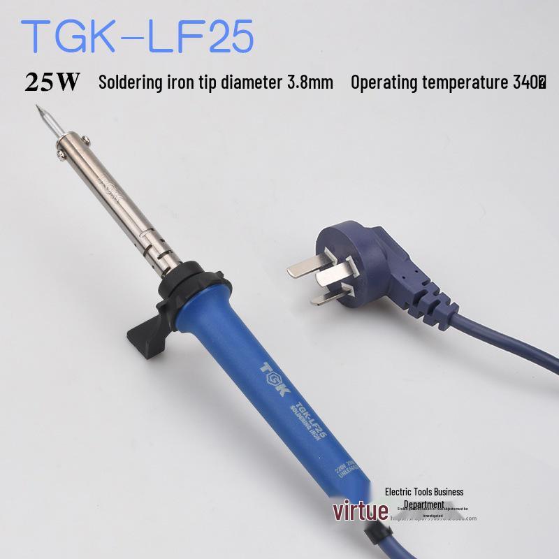 TGK Lead-Free External Heat Soldering Iron with Three-Legged Plug (25W-100W)