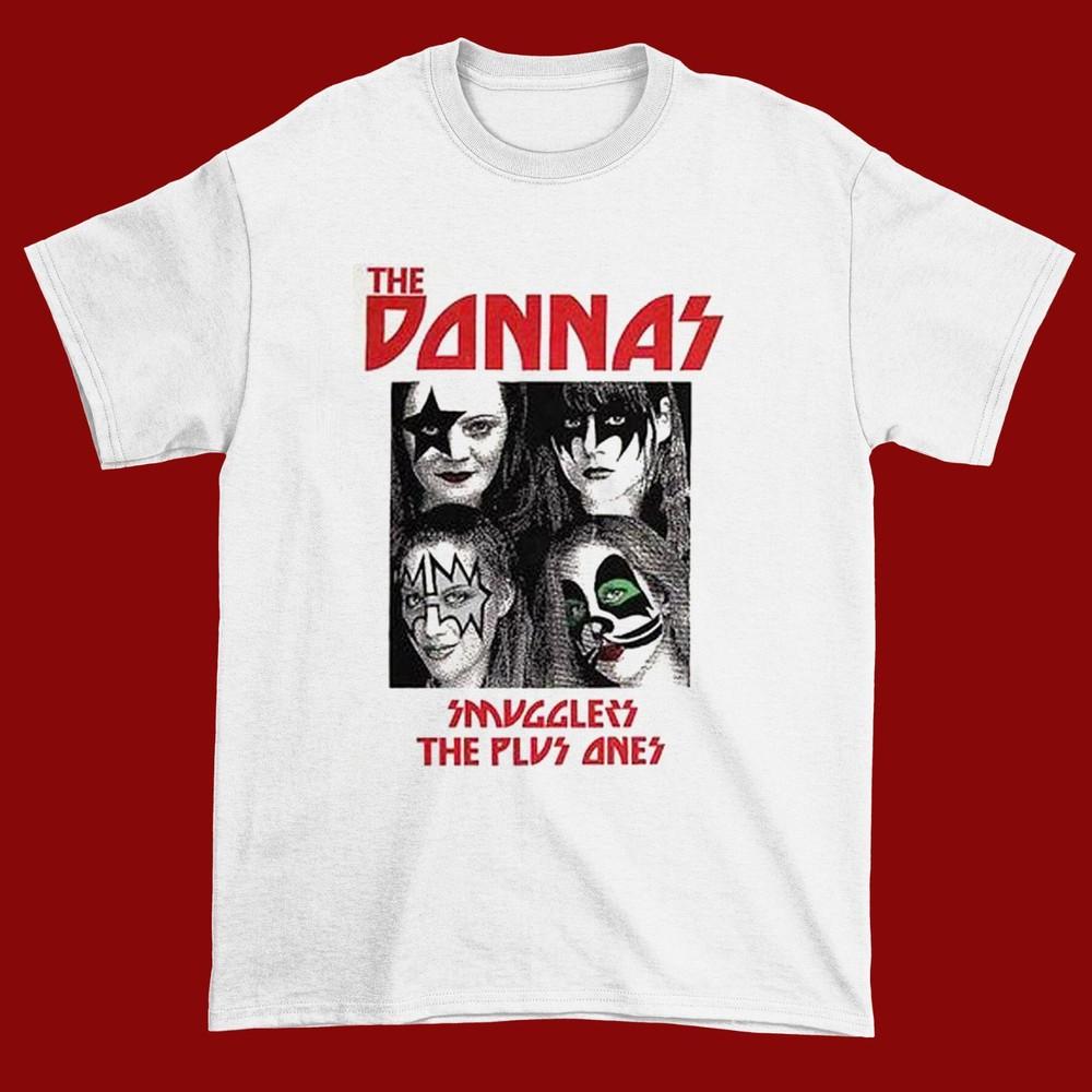 

Rare The Donnas Member T-Shirt Heavy Cotton White All Size Unisex AH201 Unisex T-Shirt XXXXL