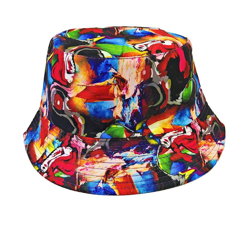 Reversible Hip Hop Bucket Hat for Men & Women - Trendy Sun Protection for Outdoor Travel