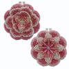 High Quality Handmade Alloy Flower Rhinestone Evening Clutch with Magnetic Clasp for Women's Wedding Banquet Luxury Dinner Bag