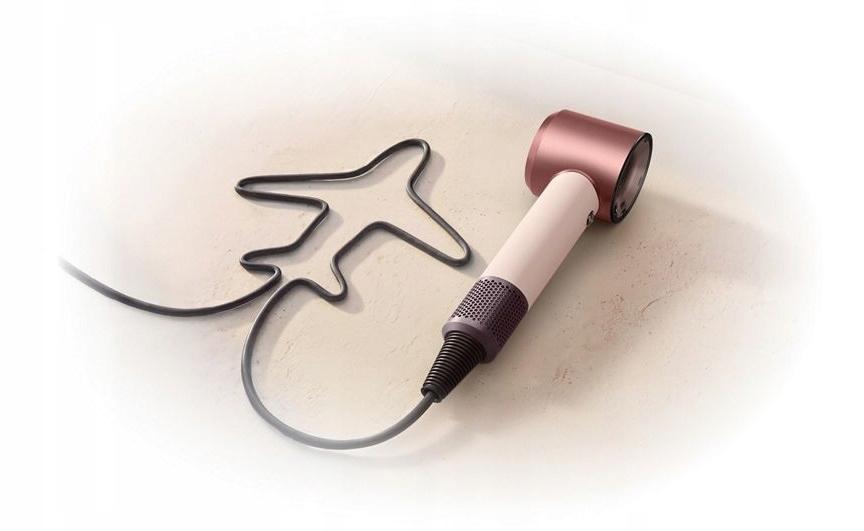 Dyson Supersonic Travel Hair Dryer Pastel Pink 1220W 1 Pc