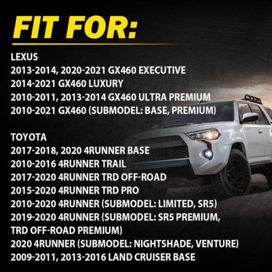 For Lexus GX460 2010-2017 outside handle door Rear Left/Right 69210-60170