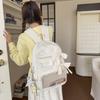 Schoolbag Japanese Solid Color Backpack Cute Girl Large Capacity Backpack High Value Niche Backpack Lightweight Portable Bag