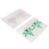 Breast Jewels Rhinestone Sticker Art Tattoo Rhinestone Chest Sticker Jewel Paste for Makeup