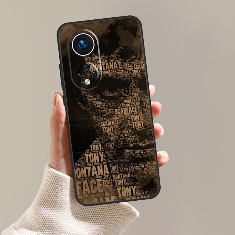 Scarface Tony Montanna  Poster Case Cover For Honor X8a X9a X7a X6a X7 X8 X9 50 70 90 Lite Honor 8X 9X Magic 5 Lite Pro