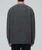 Musinsa Standard Lambswool Oversized Cardigan [Medium Gray]