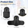 SHGO-PU Leather Stethoscope Holder Hip Clip For Littmann And Most Stethoscopes,Stethoscope Holster Clips Holder Fit For Nurse