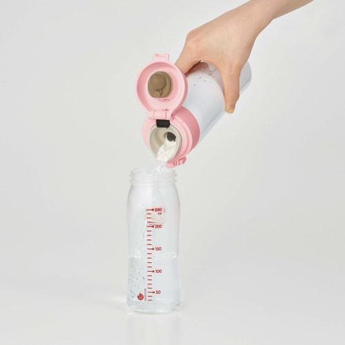 THERMOS Stainless Steel Bottle for Milk Formula Minnie Stainless Steel Thermos Bottle Ideal for Making Milk Capacity 0.5L 500ml JNX-502DS (MNI)