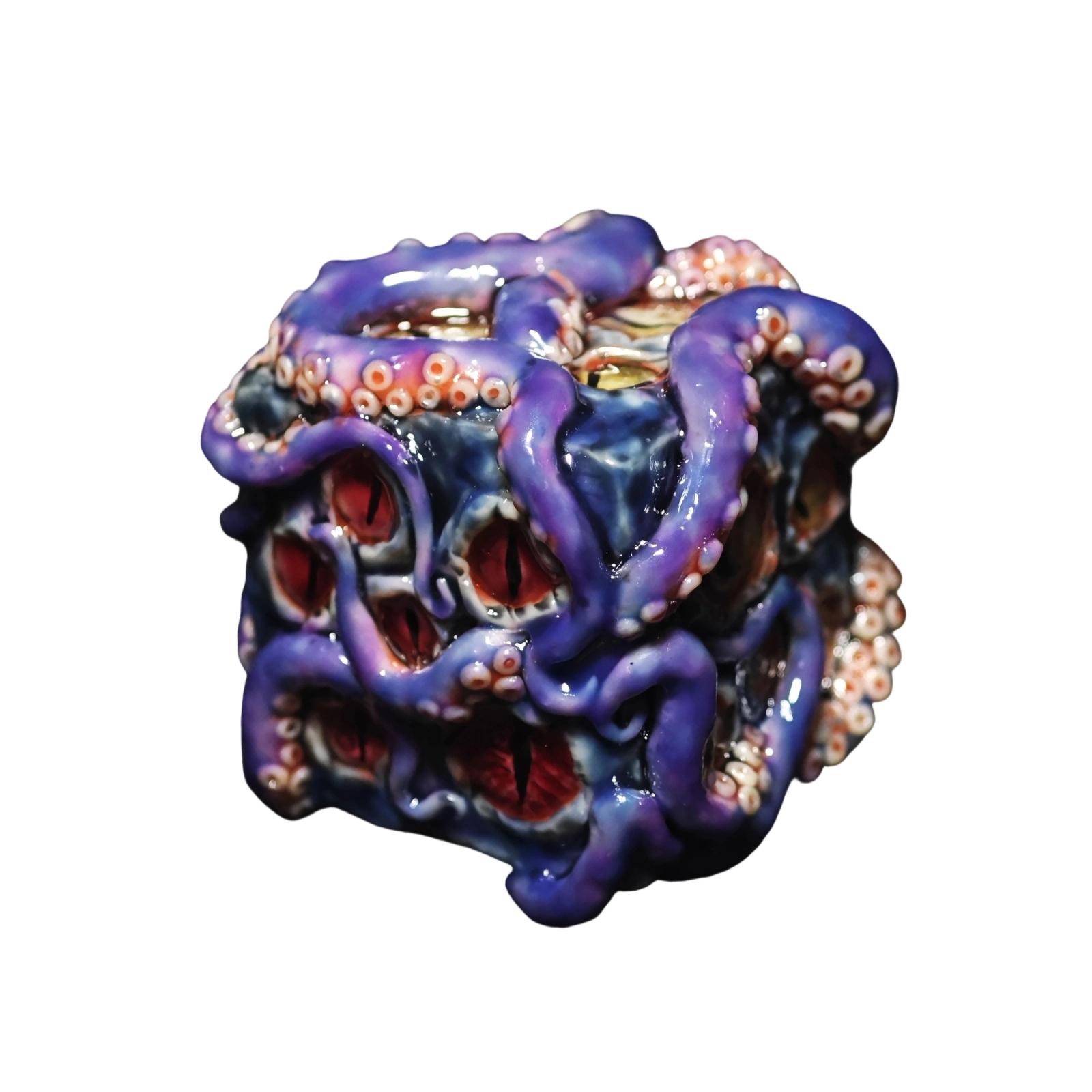 

Premium Resin Polyhedral Dice With Eye, Ideal For Tabletop RPGs One Size