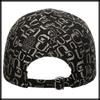 Cap with English CA650 [White Fang] Letters, Hat, Sports, Running, Outdoor, Men's, Women's, (Gold)