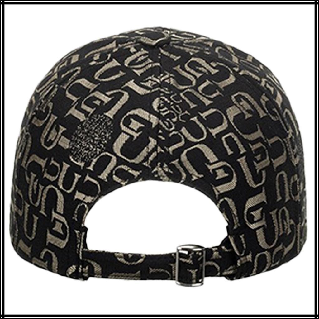 Cap with English CA650 [White Fang] Letters, Hat, Sports, Running, Outdoor, Men's, Women's, (Gold)