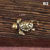 Pure Copper Feng Shui Turtle Statue Antique Brass Tortoise Figurine Lucky Charm Ornament for Home Office Business Place Decor