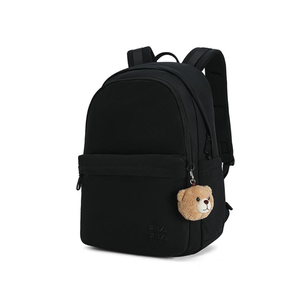 New FILA ORIGINALE Fabric Backpack Unisex Jet Black F13U539131FBK