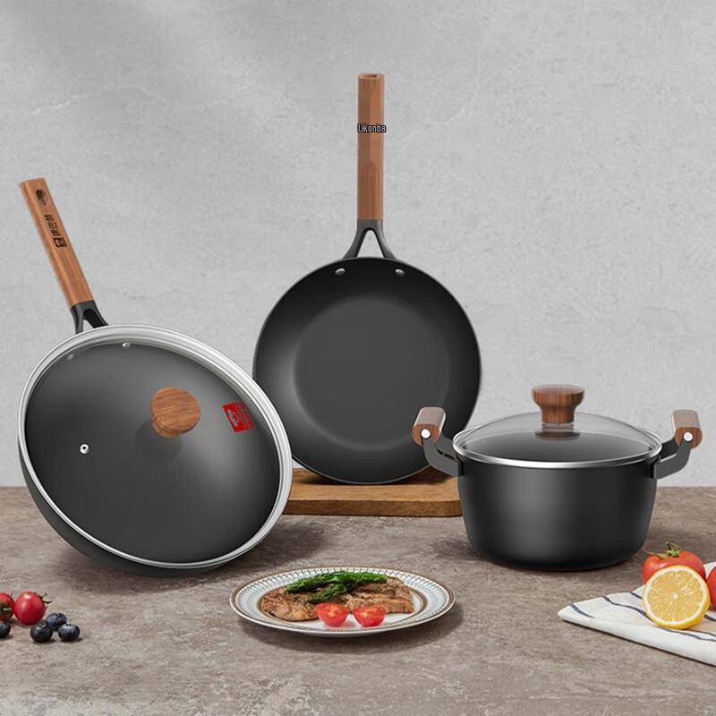Kangbach Titanium Non-stick Cookware 3-Piece Set
