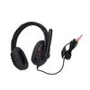 Gaming Headset Verstellbare kabelgebundene Gaming-Kopfhörer mit drehbarem Mikrofon für 3,5-mm-Geräte