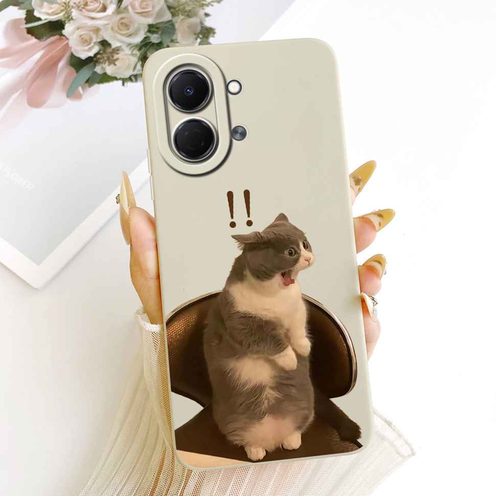 For Tecno Spark Go 3 5G Case 6.74" Cute Fashion Rabbit Soft Silicone Phone Case For Tecno SparkGo 3 Spark Go3 KN3 Cover