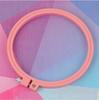 1pc Abs Plastic Embroidery Hoop Cross-stitch Embroidery Frame Candy Colored Embroidery DIY Woven Embroidery Accessories