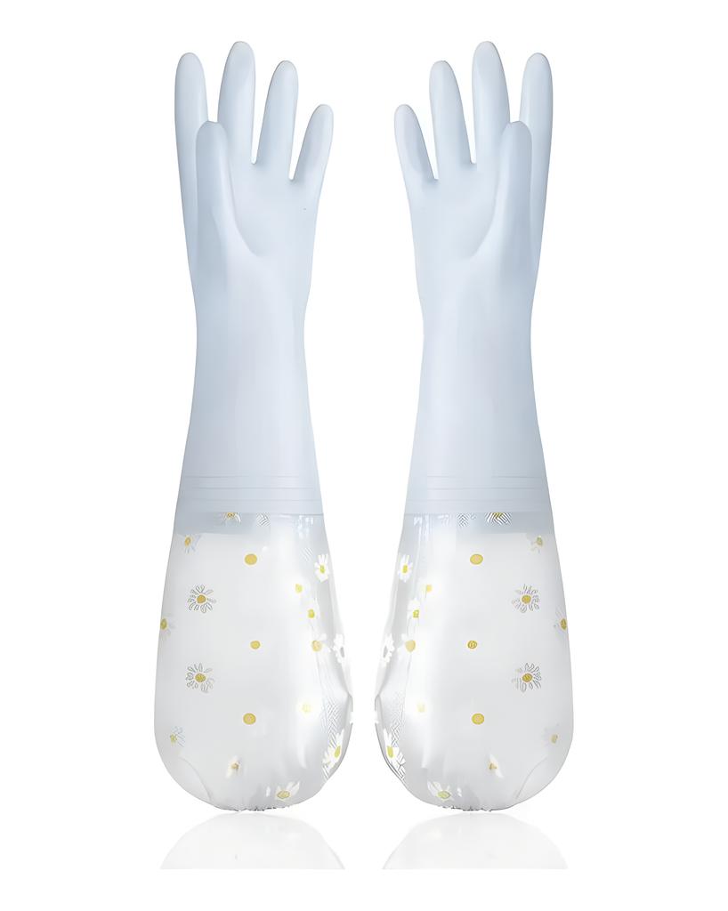 Wodoodporne rękawice do czyszczenia prac domowych sprzątanie kuchni lateksowe rękawice do mycia naczyń w gospodarstwie domowym rękawice do prania odporne na zużycie rękawice gumowe