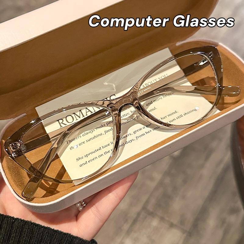 Women Retro Fashion Cat Eye Glasses Men Blue Light Blocking Computer Eyeglasses Optical Spectacle Eye Protection Eyewear Goggles