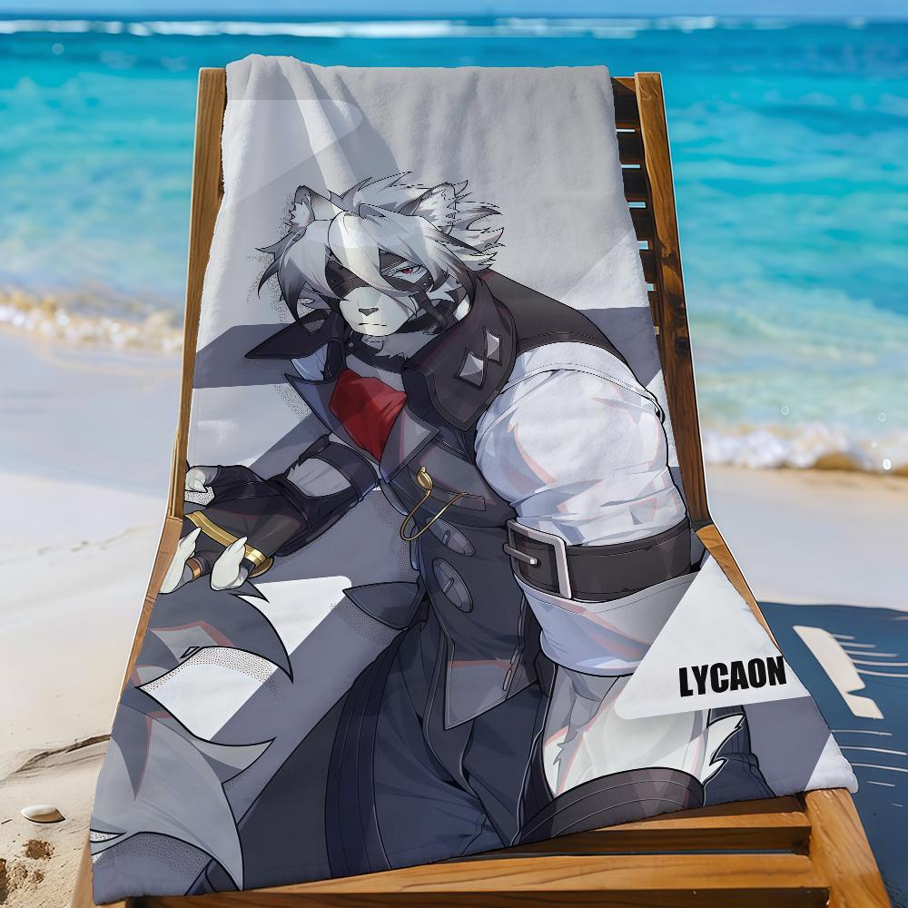 ZZZ Von Lycaon Game Towel Sports Quick Dry Travel Camping Gear Sandproof Soft Light Large Beach Towel