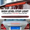 For Mercedes Benz C-Class W203 Saloon 2001-2007 2038201456 Red LED Rear Third Level Brake Stop Tail Light High Mount Signal Lamp