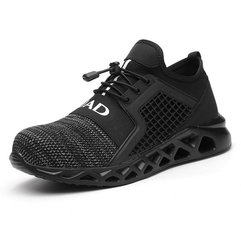 Labor Insurance Shoes Steel Baotou Anti-smashing and Anti-piercing, Work Shoes Deodorant Safety Shoes