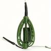 European Style Long Line Carp Nesting Device Fishing Set Green Pendant Finished Bait Feeder