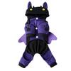 Festive Pet Costume Small To Medium Dogs Christmas Themed Plush Dog Outfit Two-Legged Design