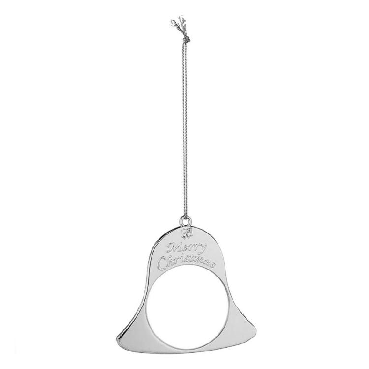 

Heat Transfer Christmas Tree Pendant Single-Sided Pendants for Sublimation 1 серебряный